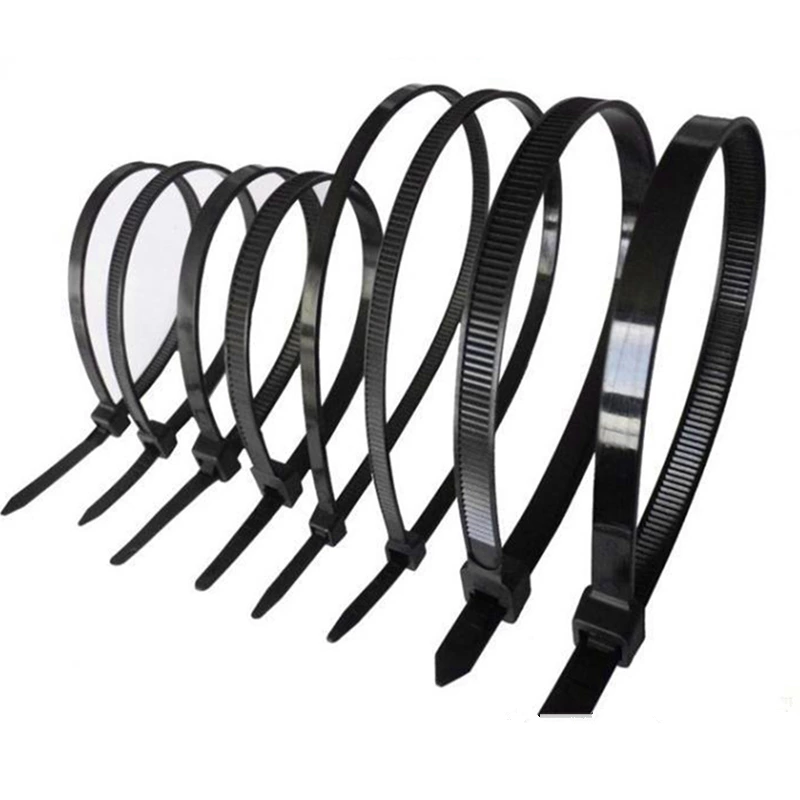 UV Black nylon cable tie zip ties