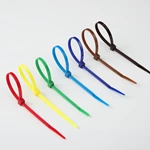 Black UV Stabilized plastic cable tie nylon zip ties