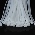 Natural Plastic Cable ties wrap white nylon cable straps