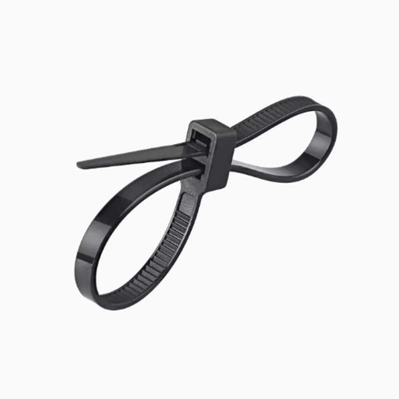 Double Locking Hole Plastic Zip Tie Nylon Cable Ties 5*200mm