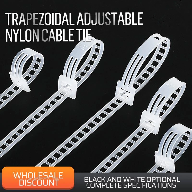 Releasable Ladder Fixing Wire Tie Nylon Zip Cable Ties