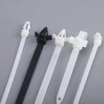 Push Mount Wire Tie Nylon Zip Cable Ties