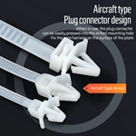 Push Mount Wire Tie Nylon Zip Cable Ties