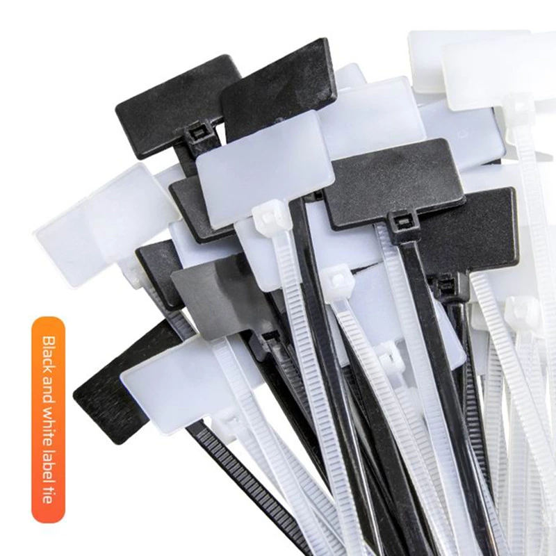 Plastic Label Tag Marker Cable Zip Ties