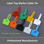 Nylon Label Cable Marker Ties Tags