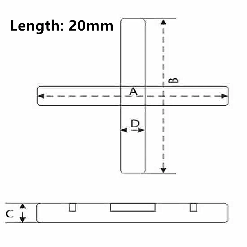 Ceramic Tile Cross Position Plastic Spacer