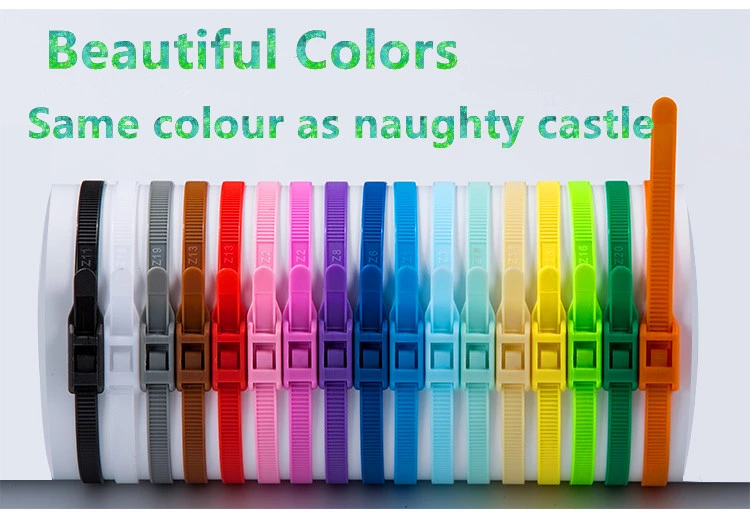 High Quality Naughty Castle Playground Security Nylon Cable Zip Ties