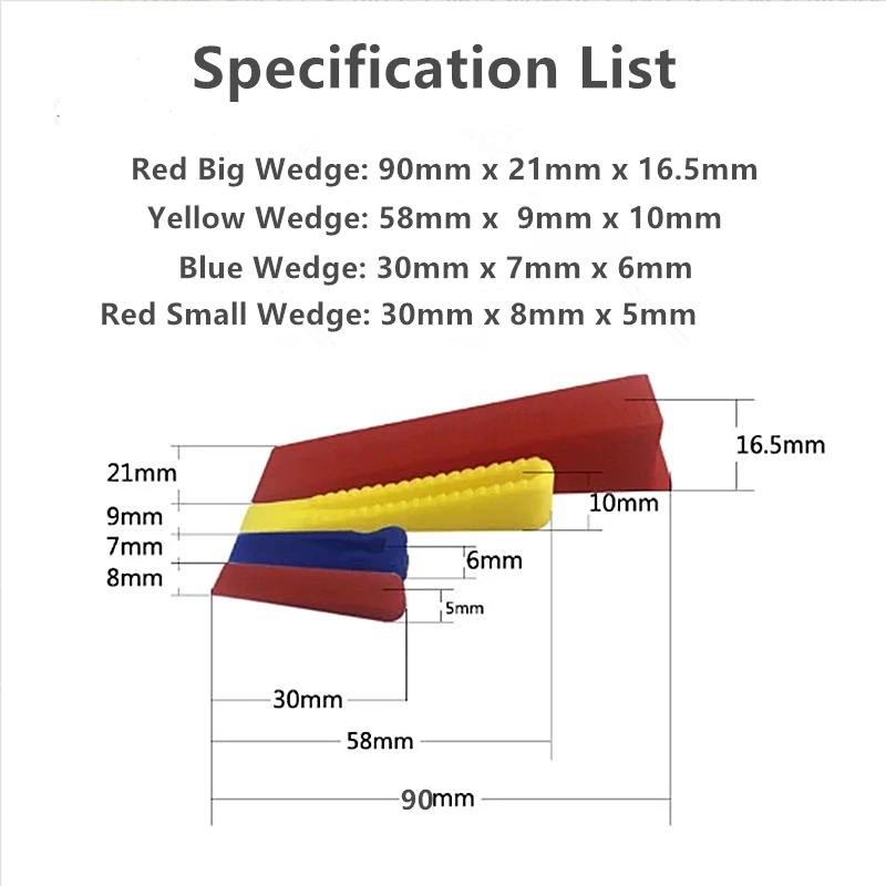 Tile Leveling Wedges