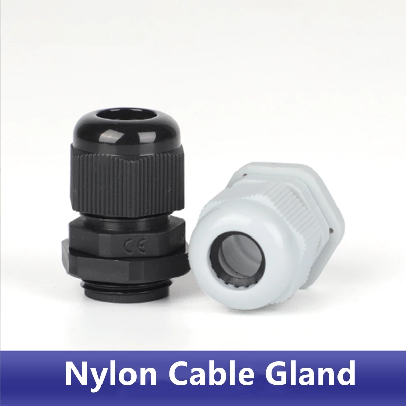 IP68 Pg M Mg Waterproof Connector Joint Nylon Cable Glands