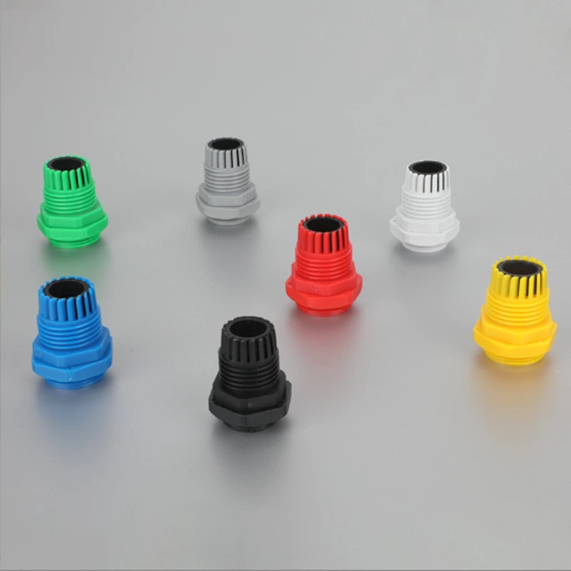 Pg21 IP68 Waterproof Nylon Cable Glands Plastic Wire Protector Joints