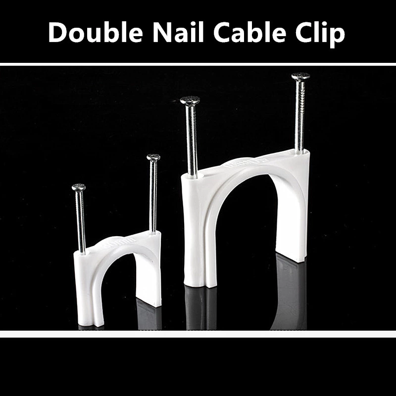 Square Wire Clips With Nail