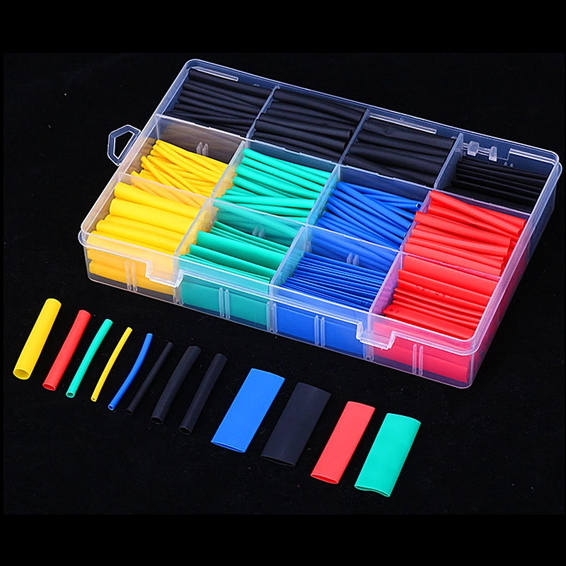 750Pcs Heat Shrinking Tubing Assorted WIre Protective Sleeve Heat Shrink Tube