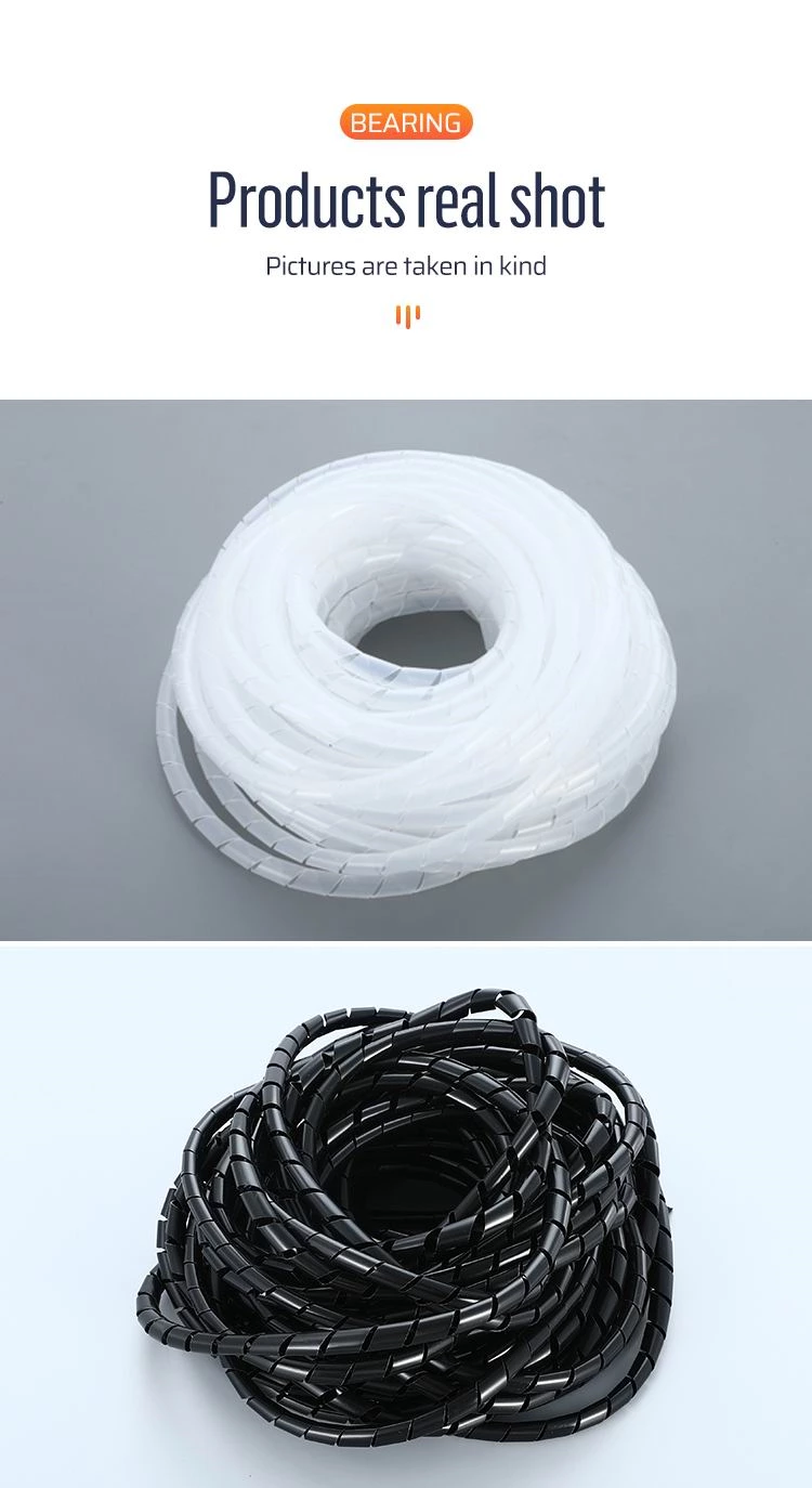 Spiral Wrapping Tubes Rubber Tube Protective Cover