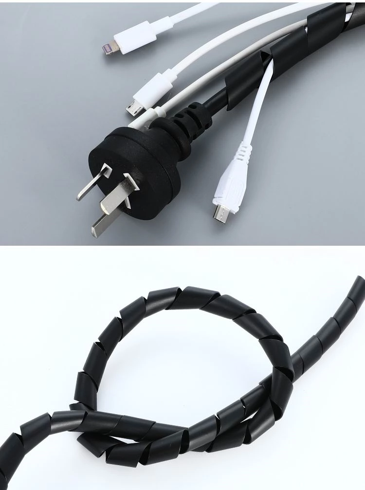 Spiral Wrapping Wire Cable Protective Cover