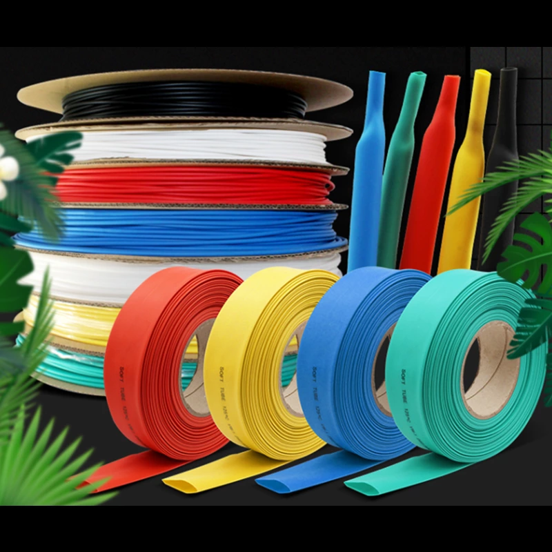 Electrical Heat Shrink Tubing Cable Wire Insulation Sleeving Wraps Assortment