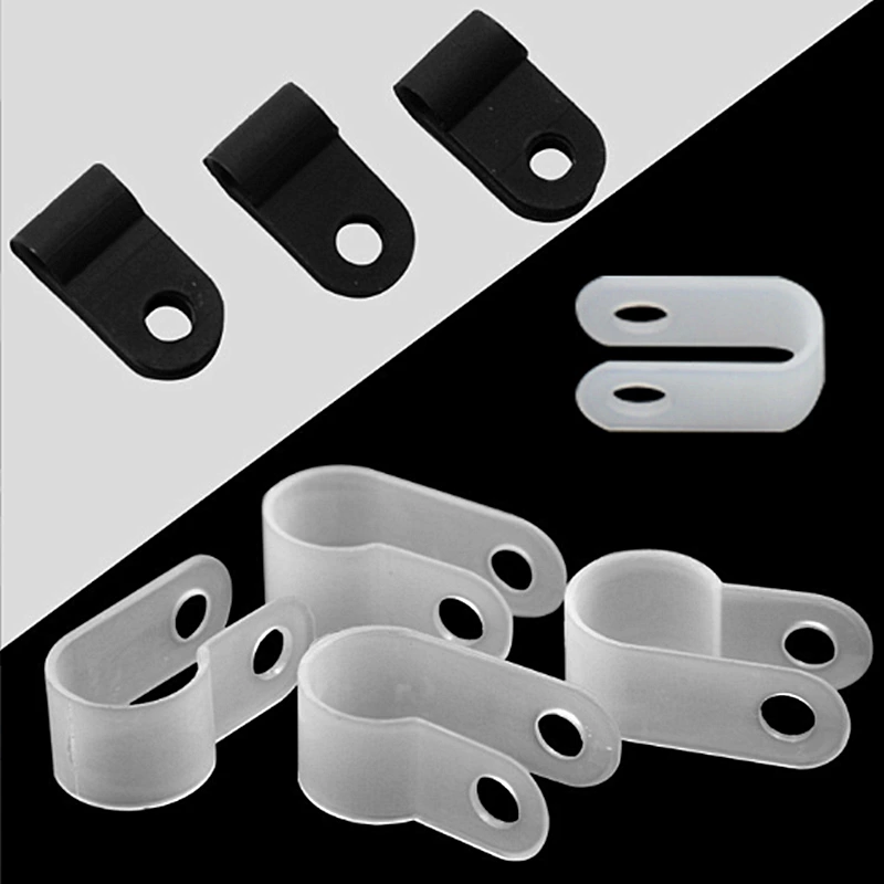 Plastic R-type Wire Clamps